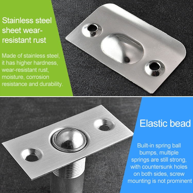 1 Set 106 Stainless Steel Invisible Door Bead Spring Beads Special Bead Lock Door Bead - free shipping - PMC TechLife - Order now!