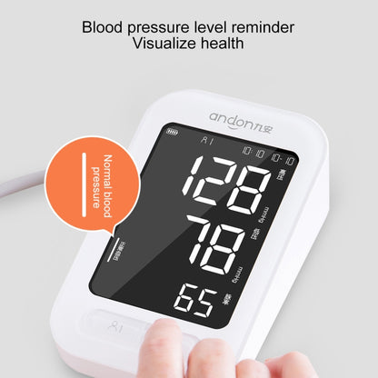 Original Xiaomi Youpin Andon Intelligent Blood Pressure Monitor(White) - Sphygmomanometer by Xiaomi | Online Shopping South Africa | PMC Jewellery