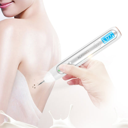 XPREEN XPRE051 Professional Wireless Rechargeable Mole Freckle Dark Spots Tattoo Wart Removal Pen Skin Tag Spot Eraser Pro Beauty Sweep Spot Pen Kit With LED Screen & Spotlight(White) - Beauty Instrument by Xpreen | Online Shopping South Africa | PMC Jewellery | Buy Now Pay Later Mobicred