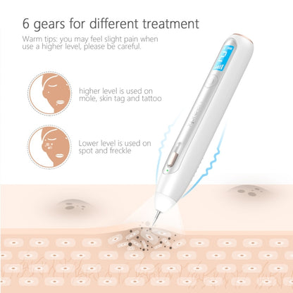 XPREEN XPRE051 Professional Wireless Rechargeable Mole Freckle Dark Spots Tattoo Wart Removal Pen Skin Tag Spot Eraser Pro Beauty Sweep Spot Pen Kit With LED Screen & Spotlight(White) - Beauty Instrument by Xpreen | Online Shopping South Africa | PMC Jewellery | Buy Now Pay Later Mobicred