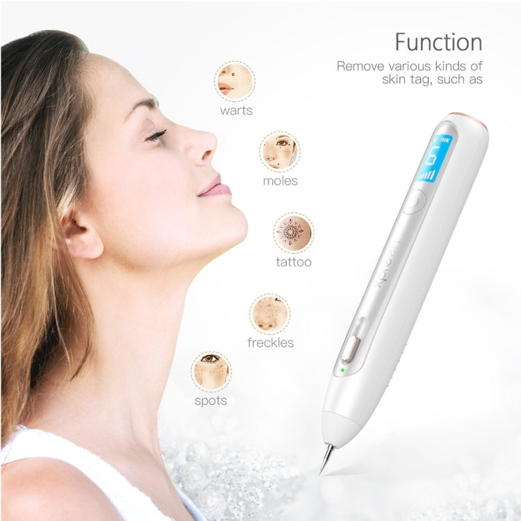 XPREEN XPRE051 Professional Wireless Rechargeable Mole Freckle Dark Spots Tattoo Wart Removal Pen Skin Tag Spot Eraser Pro Beauty Sweep Spot Pen Kit With LED Screen & Spotlight(White) - Beauty Instrument by Xpreen | Online Shopping South Africa | PMC Jewellery | Buy Now Pay Later Mobicred