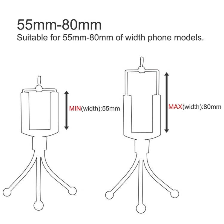 [HK Warehouse] HAWEEL Flexible Octopus Tripod Holder Clip - Desktop Holder by HAWEEL | Online Shopping South Africa | PMC TechLife
