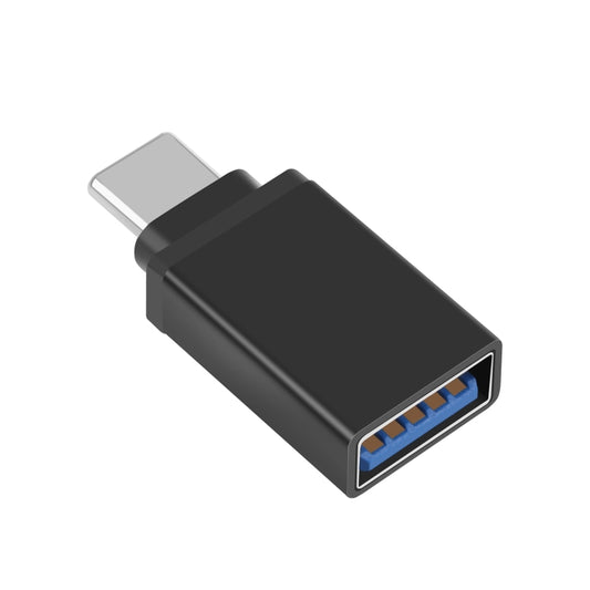 HAWEEL USB-C / Type-C Male to USB 3.0 Female OTG Data Transmission Adapter(Black) - OTG Adapter by PMC Jewellery | Online Shopping South Africa | PMC Jewellery