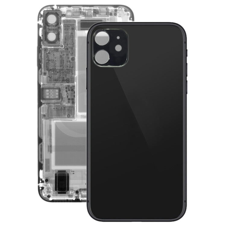 Glass Battery Back Cover for iPhone 11(Black) - free shipping - PMC TechLife - Order now!
