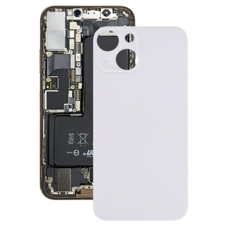 Battery Back Cover for iPhone 13 mini(White) - Back Cover by PMC Jewellery | Online Shopping South Africa | PMC Jewellery