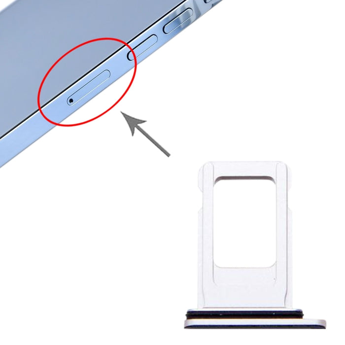 SIM Card Tray for iPhone 13 Pro Max(Silver) - Others by PMC TechLife | Online Shopping South Africa | PMC TechLife | Buy Now Pay Later Mobicred