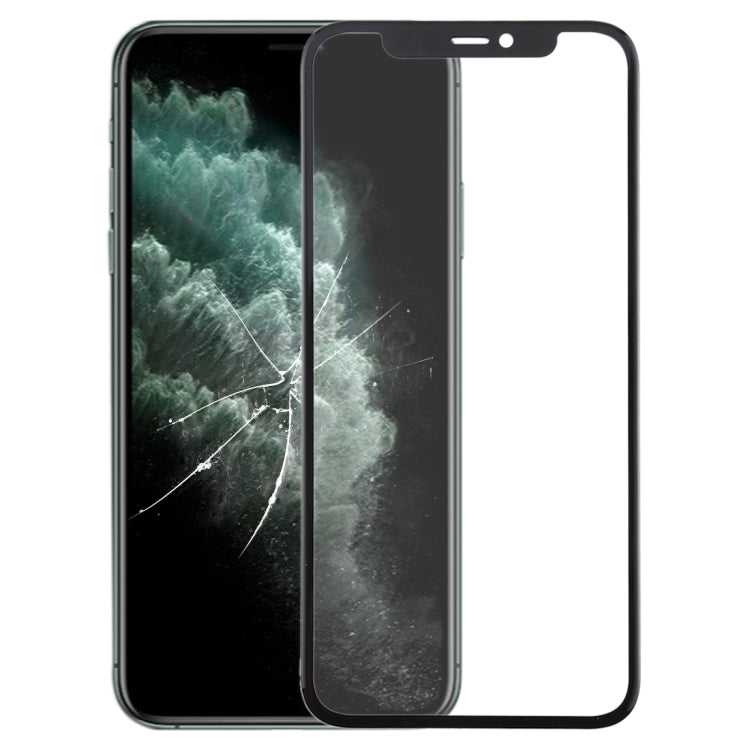 Front Screen Outer Glass Lens + OCA Optically Clear Adhesive for iPhone 11 Pro(Black) - free shipping - PMC TechLife - Order now!