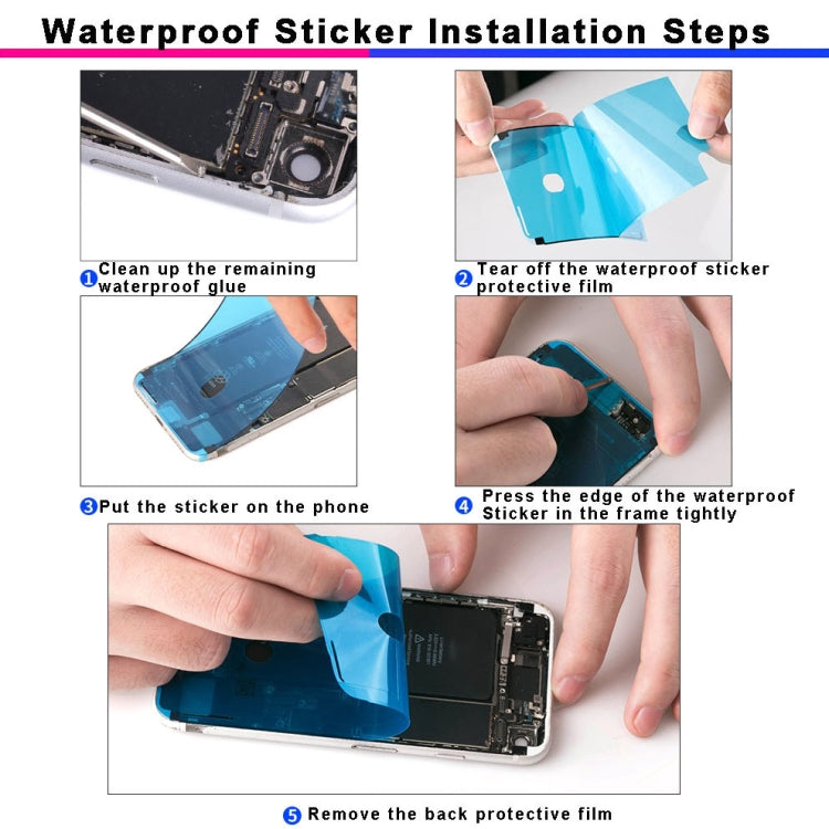 100 PCS Front Housing Adhesive for iPhone 11 Pro - Others by PMC TechLife | Online Shopping South Africa | PMC TechLife