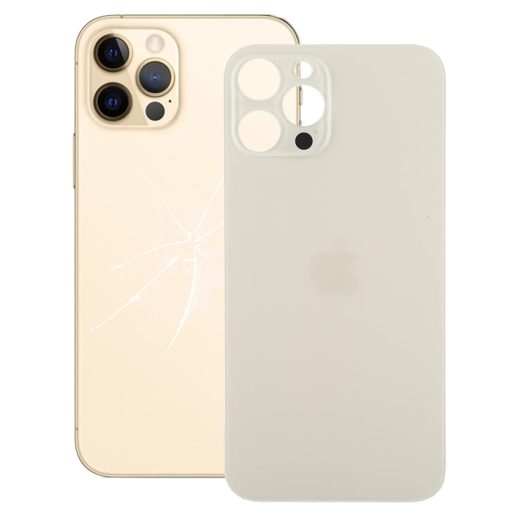 Easy Replacement Big Camera Hole Battery Back Cover for iPhone 12 Pro Max(Gold) - Back Cover by PMC TechLife | Online Shopping South Africa | PMC TechLife