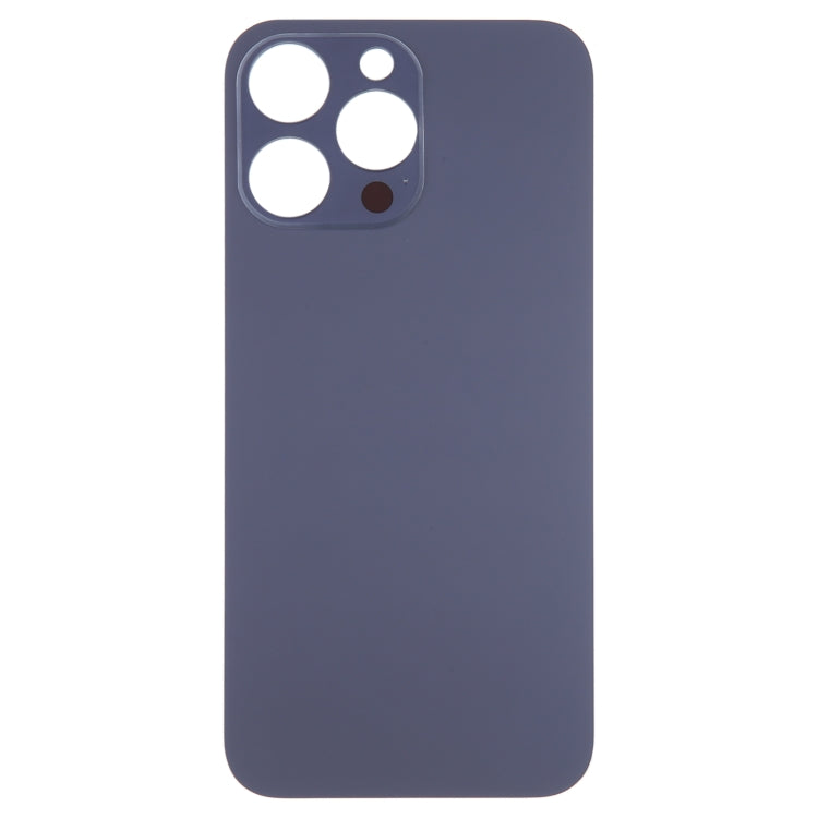 Easy Replacement Big Camera Hole Glass Back Battery Cover for iPhone 14 Pro Max(Purple) - Back Cover by PMC TechLife | Online Shopping South Africa | PMC TechLife | Buy Now Pay Later Mobicred