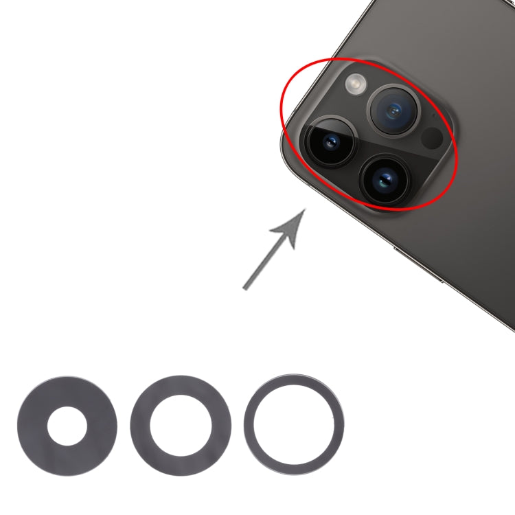 For iPhone 14 Pro Max / 14 Pro Back Camera Lens - free shipping - PMC TechLife - Order now!