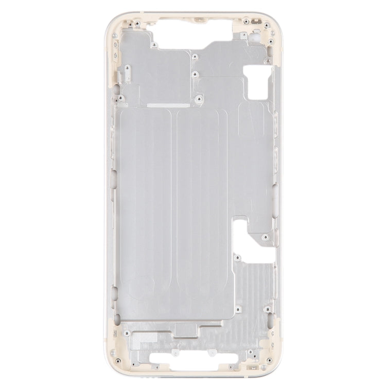 For iPhone 14 Middle Frame with Side Keys (Gold) -  by PMC TechLife | Online Shopping South Africa | PMC TechLife