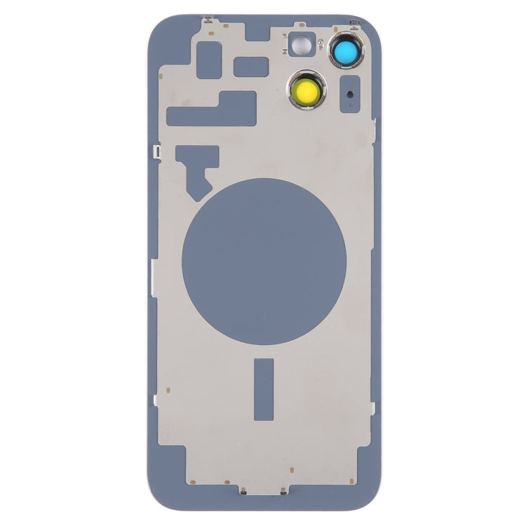 Glass Battery Back Cover with Holder for iPhone 14 Plus(Black) -  by PMC TechLife | Online Shopping South Africa | PMC TechLife