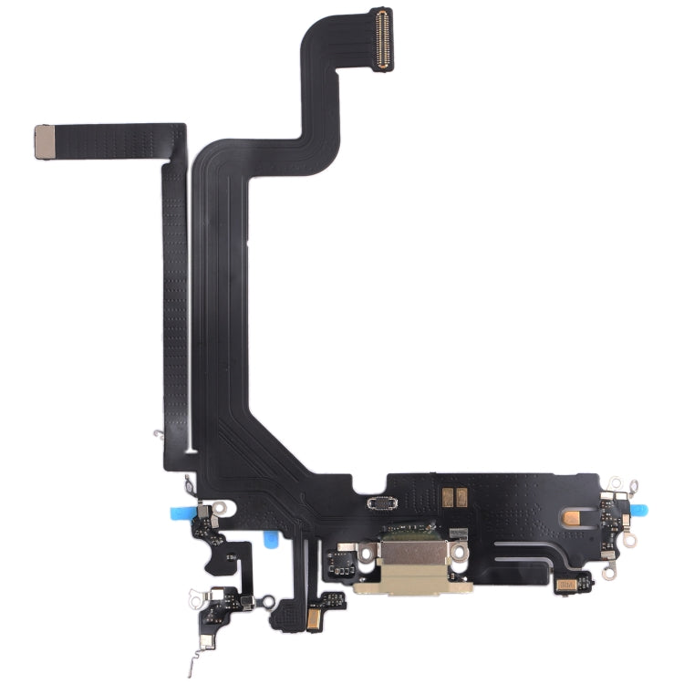 For iPhone 14 Pro Max Charging Port Flex Cable (Gold) -  by PMC TechLife | Online Shopping South Africa | PMC TechLife
