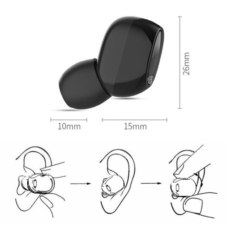 G10 TWS Bluetooth 5.0 Wireless Bluetooth Earphone with Charging Box, Support Digital Display & HD Call & Power Bank(Black) - TWS Earphone by PMC Jewellery | Online Shopping South Africa | PMC Jewellery