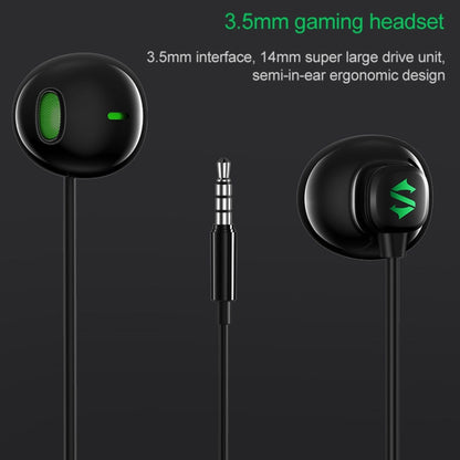 Original Xiaomi Black Shark 3.5mm Wire-controlled Semi-in-ear Gaming Earphone, Support Calls, Cable Length: 1.2m(Black) - Normal Style Earphone by Xiaomi | Online Shopping South Africa | PMC Jewellery | Buy Now Pay Later Mobicred