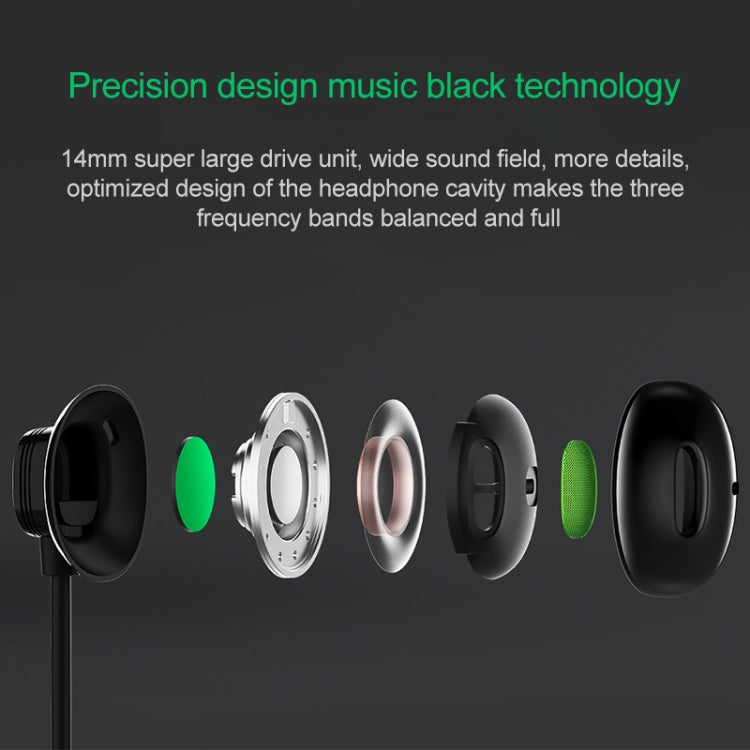 Original Xiaomi Black Shark 3.5mm Wire-controlled Semi-in-ear Gaming Earphone, Support Calls, Cable Length: 1.2m(Black) - Normal Style Earphone by Xiaomi | Online Shopping South Africa | PMC Jewellery | Buy Now Pay Later Mobicred