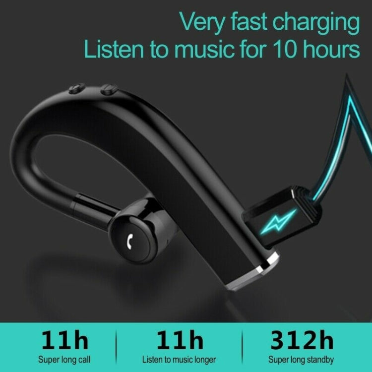 F680 Bluetooth 5.0 Fast Charging Wireless Business Sports Bluetooth Earphone (Black) - Bluetooth Earphone by PMC Jewellery | Online Shopping South Africa | PMC Jewellery