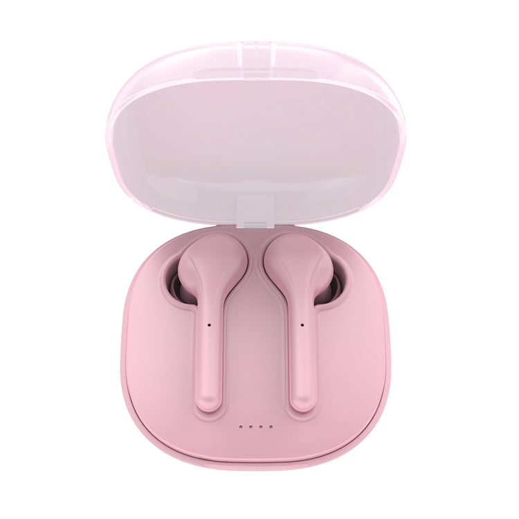 K88 Bluetooth 5.0 TWS Touch Binaural Wireless Stereo Sports Bluetooth Earphone with Charging Box(Pink) - TWS Earphone by PMC Jewellery | Online Shopping South Africa | PMC Jewellery