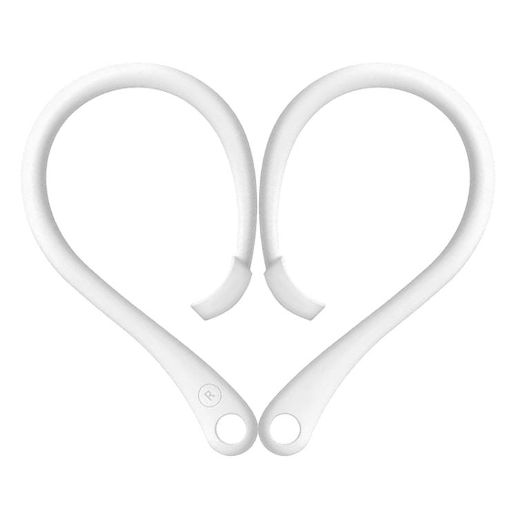 For AirPods 1 / 2 / Pro Anti-lost Silicone Earphone Ear-hook(White) - Anti-lost & Holder by PMC Jewellery | Online Shopping South Africa | PMC Jewellery