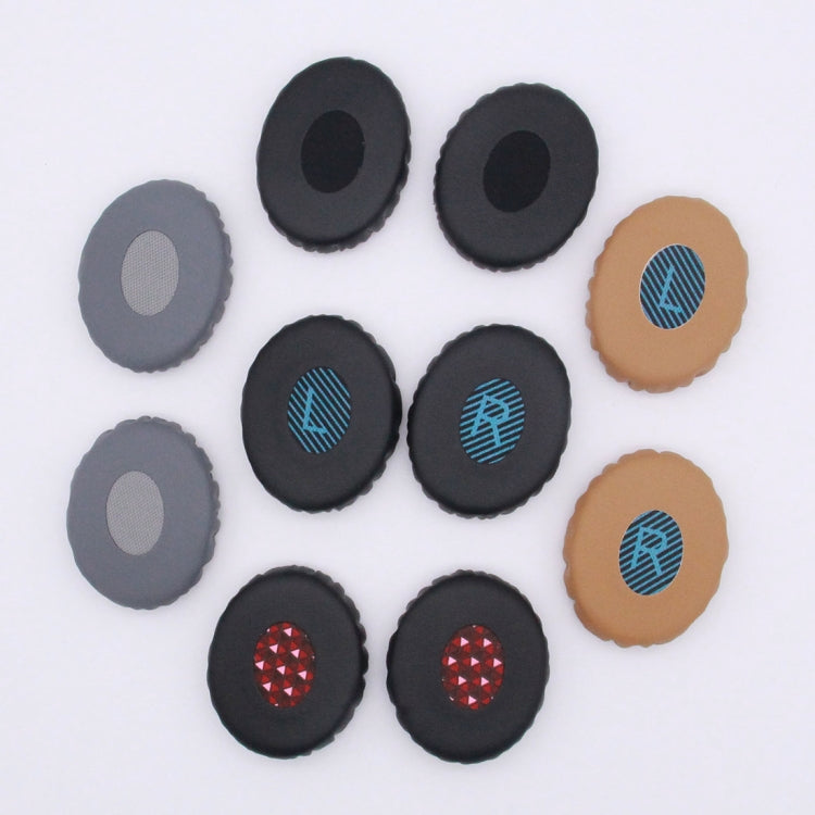 1 Pair For Bose OE2 / OE2i / SoundTrue Headset Cushion Sponge Cover Earmuffs Replacement Earpads(Khaki) - Earmuff & Pad by PMC TechLife | Online Shopping South Africa | PMC TechLife