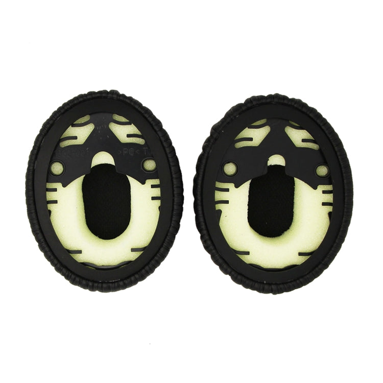 1 Pair For Bose QC3 / OE / ON-EAR Headset Cushion Sponge Cover Earmuffs Replacement Earpads(Black) - Earmuff & Pad by PMC TechLife | Online Shopping South Africa | PMC TechLife
