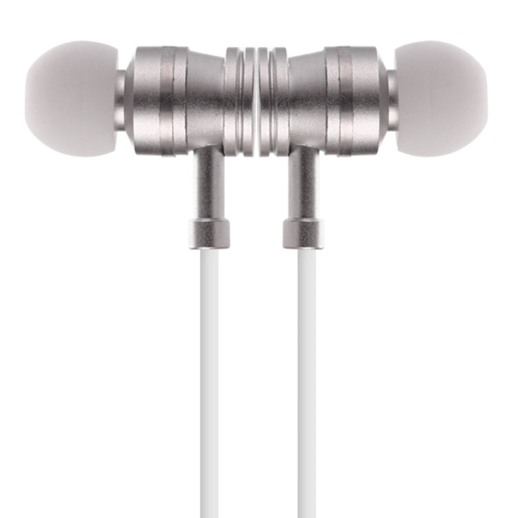 F3 Bluetooth 4.2 Hanging Neck Design Bluetooth Headset, Support Music Play & Switching & Volume Control & Answer(Silver) - Neck-mounted Earphone by PMC TechLife | Online Shopping South Africa | PMC TechLife