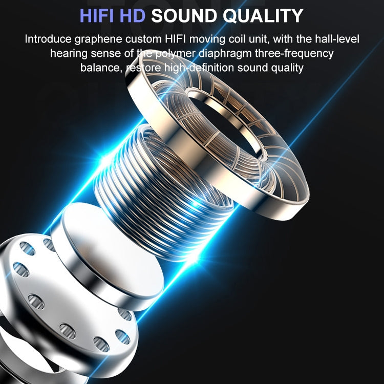 M-B8 Bluetooth 5.0 Mini Invisible In-ear Stereo Wireless Bluetooth Earphone with Charging Box (Gold) - TWS Earphone by PMC TechLife | Online Shopping South Africa | PMC TechLife