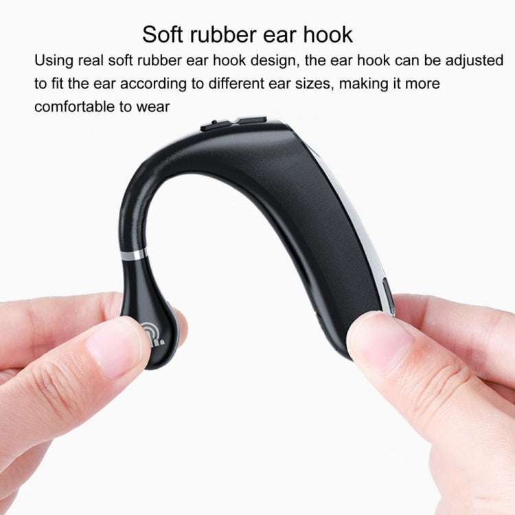 DS800 Bluetooth 5.0 Universal Hanging Ear Style Business Sports Wireless Bluetooth Earphone with Charging Box (Red) - Bluetooth Earphone by PMC TechLife | Online Shopping South Africa | PMC TechLife