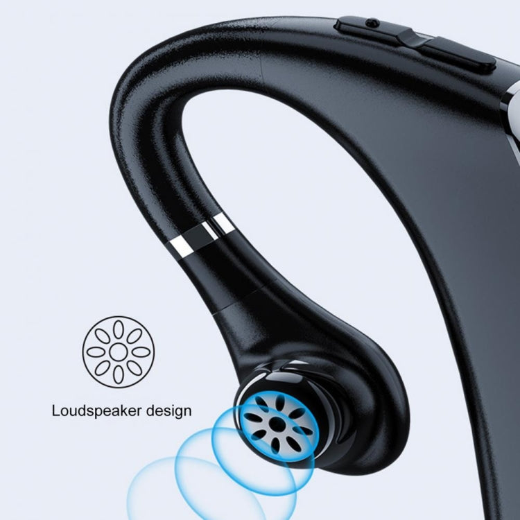 DS800 Bluetooth 5.0 Universal Hanging Ear Style Business Sports Wireless Bluetooth Earphone with Charging Box (Red) - Bluetooth Earphone by PMC TechLife | Online Shopping South Africa | PMC TechLife