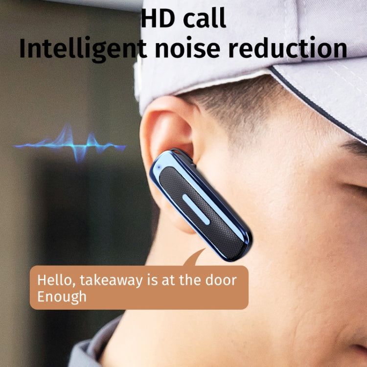 E1 Smart Noise Reduction Unilateral Ear-mounted Bluetooth Earphone (Pink) - Bluetooth Earphone by PMC TechLife | Online Shopping South Africa | PMC TechLife