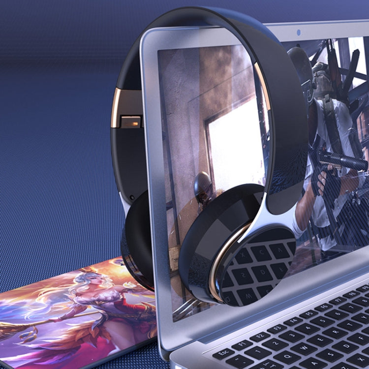 07S Folding Sports Computer Games Wireless Bluetooth V5.0 Headset with Mic (Red) - Headset & Headphone by PMC TechLife | Online Shopping South Africa | PMC TechLife