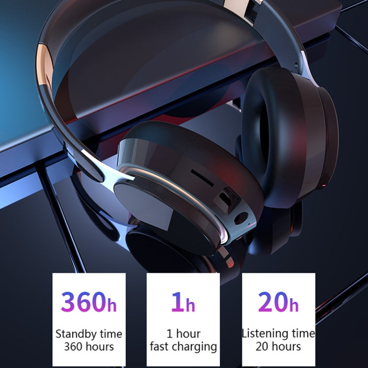 07S Folding Sports Computer Games Wireless Bluetooth V5.0 Headset with Mic (White) - Headset & Headphone by PMC TechLife | Online Shopping South Africa | PMC TechLife