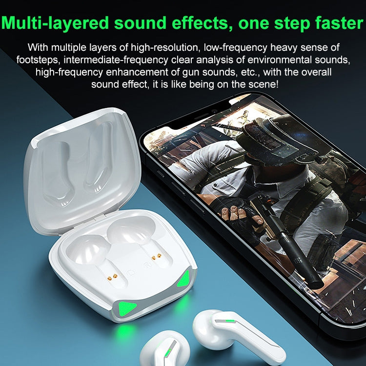 Lenovo XT85 TWS Gaming Wireless Bluetooth Earphone (Black) - TWS Earphone by Lenovo | Online Shopping South Africa | PMC TechLife | Buy Now Pay Later Mobicred