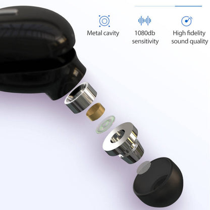 X9 Wireless Bluetooth 5.0 Mini In-Ear Unilateral Earphone(Black) - Bluetooth Earphone by PMC Jewellery | Online Shopping South Africa | PMC Jewellery