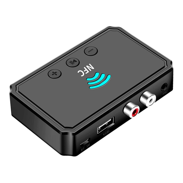 T36 NFC Bluetooth 5.0 Receiver Transmitter Headset Car Audio Player - Audio Receiver Transmitter by PMC TechLife | Online Shopping South Africa | PMC TechLife