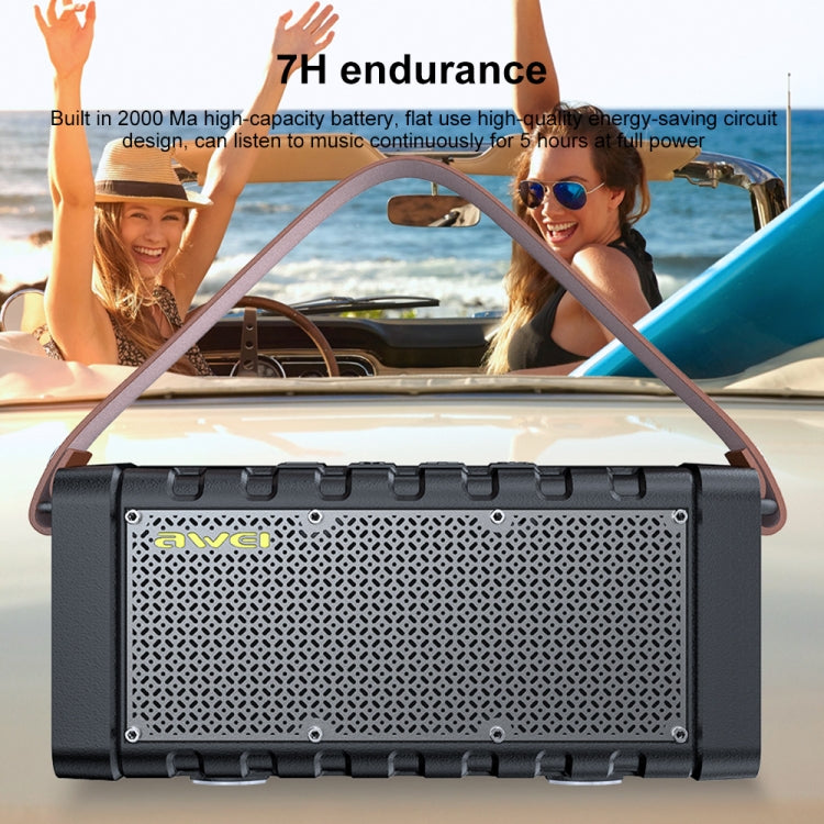 awei Y668 20W TWS Outdoor Bluetooth Speaker - Desktop Speaker by awei | Online Shopping South Africa | PMC Jewellery