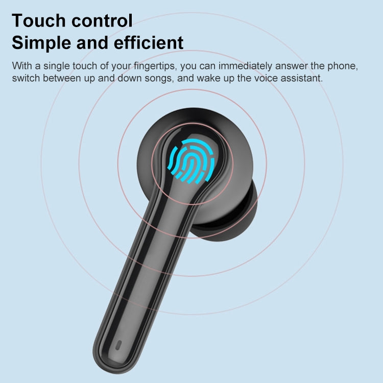 ETE-52 TWS In-ear Stereo Low Latency Bluetooth 5.0 Gaming Earphones (Black) - TWS Earphone by PMC TechLife | Online Shopping South Africa | PMC TechLife