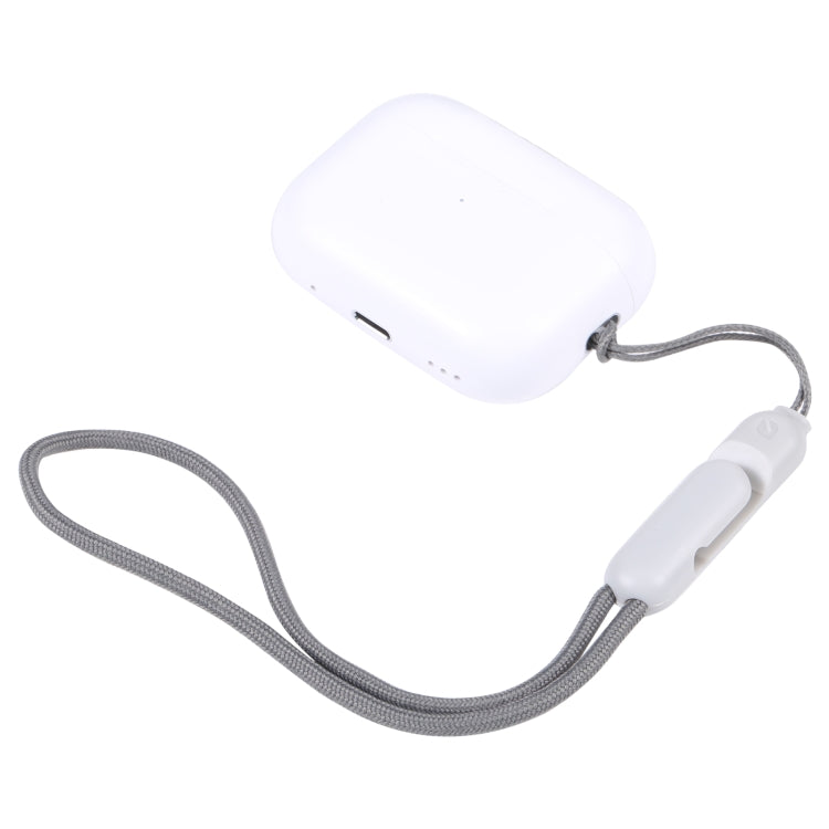 For Apple AirPods Pro 2 Wireless Bluetooth Earphone Anti-Lost Rope Phone Case Lanyard(Grey) - Other Accessories by PMC TechLife | Online Shopping South Africa | PMC TechLife