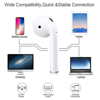 Lanpice XY-PODS10 TWS Bluetooth Headset 5.0 Full Touch Support Open Cover Popup Bluetooth Headset Support Wireless Charge Function - TWS Earphone by PMC Jewellery | Online Shopping South Africa | PMC Jewellery