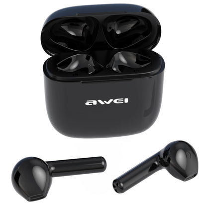 awei T26 Pro TWS Bluetooth V5.0 Ture Wireless Sports Headset with Charging Case(Black) - TWS Earphone by awei | Online Shopping South Africa | PMC Jewellery | Buy Now Pay Later Mobicred