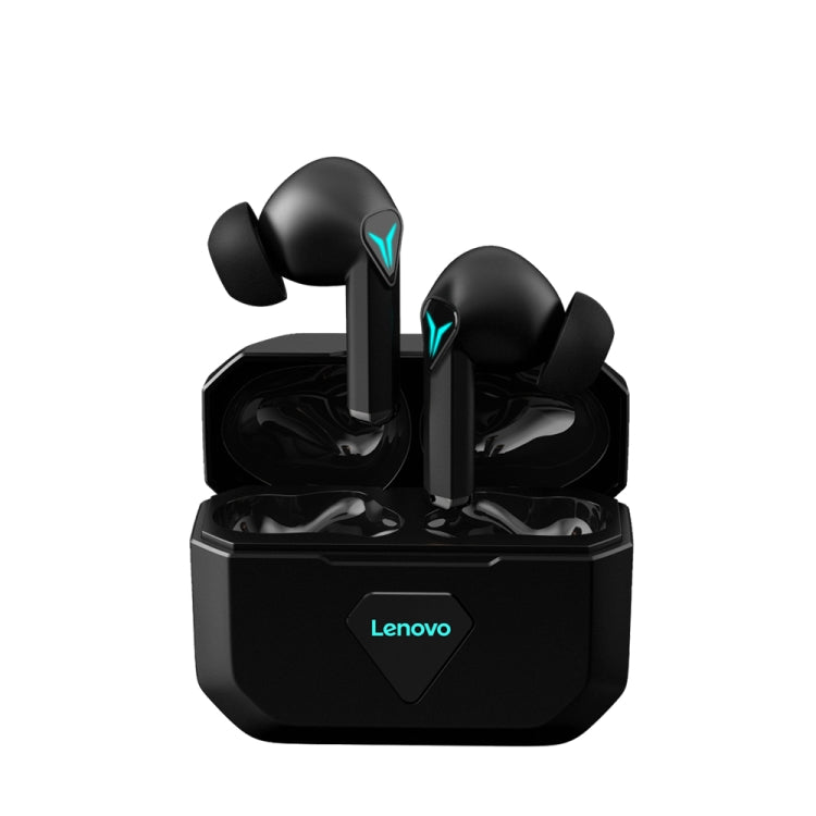 Lenovo LivePods GM6 Wireless Bluetooth 5.0 TWS Gaming Earphones with Charging Box (Black) - Bluetooth Earphone by Lenovo | Online Shopping South Africa | PMC Jewellery