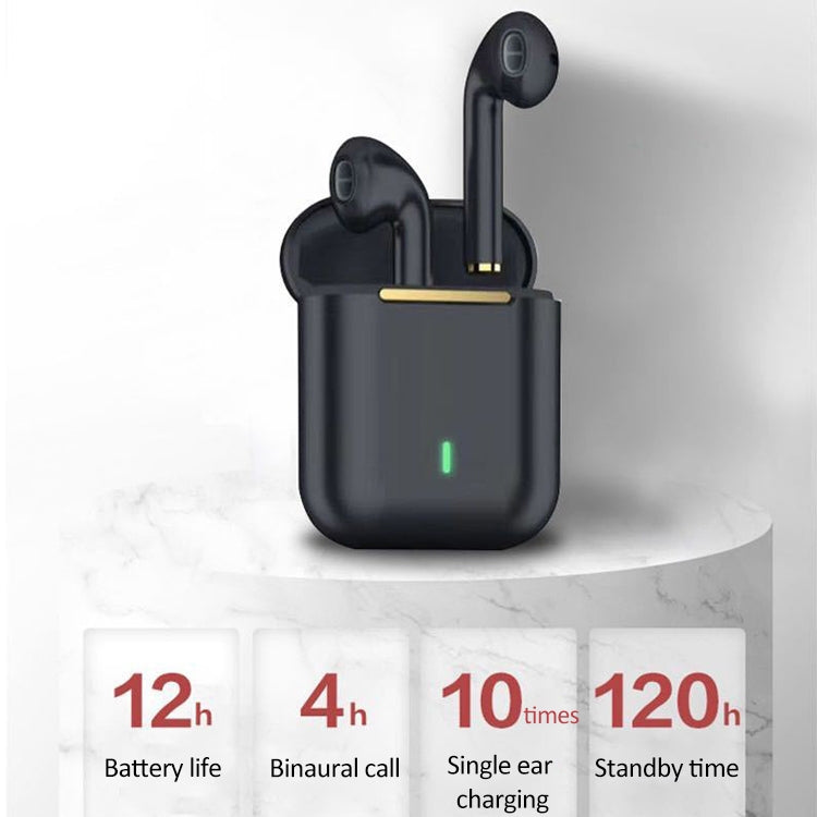 T&G J18 Bluetooth 5.1 TWS Wireless Binaural Bluetooth Earphone with Charging Box (Black) - TWS Earphone by T&G | Online Shopping South Africa | PMC Jewellery