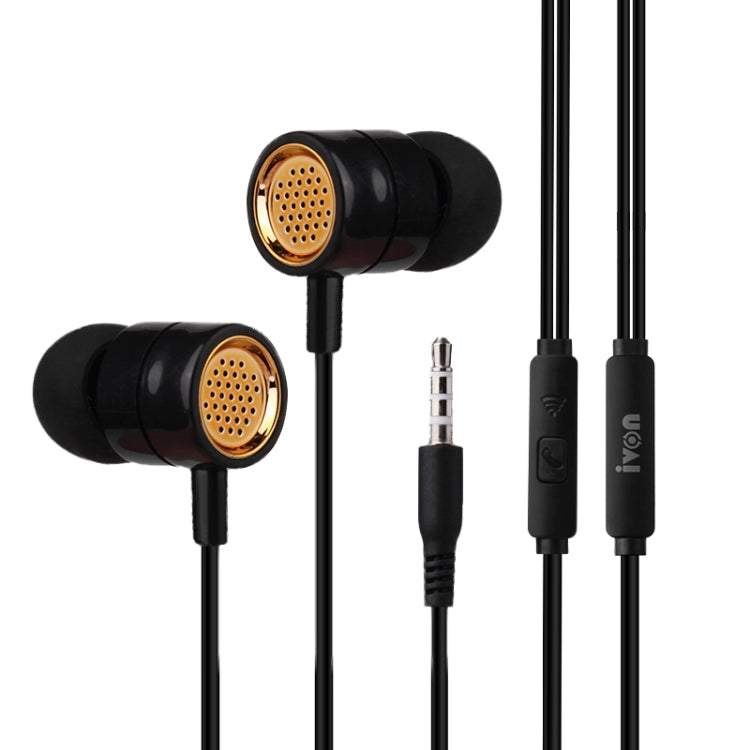 IVON E49 3.5mm Stereo Music Earphone - In Ear Wired Earphone by IVON | Online Shopping South Africa | PMC TechLife