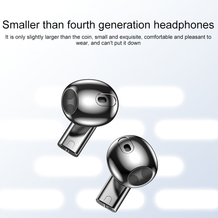 M33 IPX5 Semi-in-ear Smart Noise Reduction Bluetooth Headset with Charging Compartment (White) - Bluetooth Earphone by PMC Jewellery | Online Shopping South Africa | PMC Jewellery