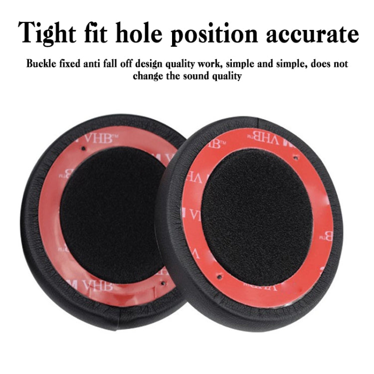 1 Pair Soft Sponge Earmuff Headphone Jacket for Beats Solo 2.0 / 3.0, Bluetooth Version(White) - Earmuff & Pad by PMC TechLife | Online Shopping South Africa | PMC TechLife