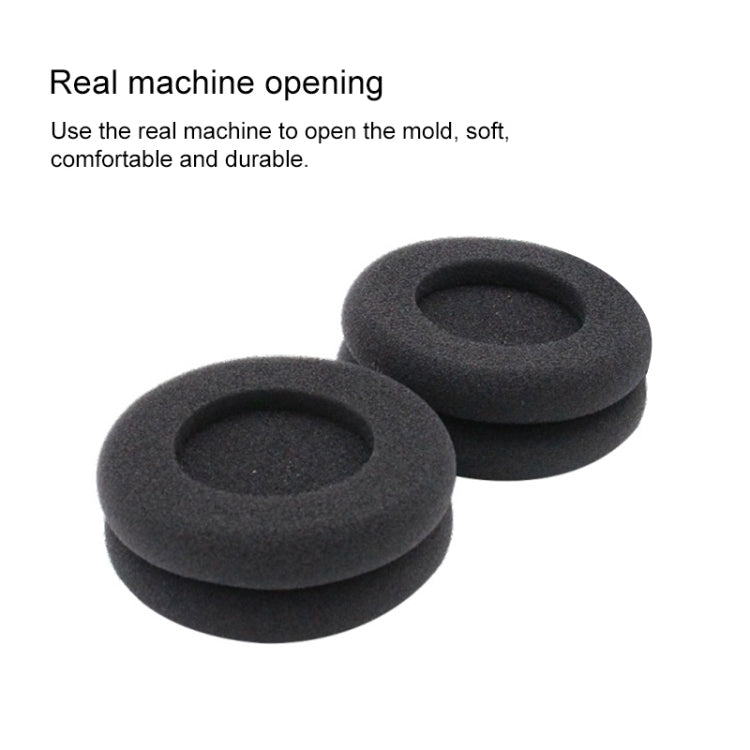2 PCS For KOSS PP / SP Sewing Version Protein Leather Cover Headphone Protective Cover Earmuffs - Earmuff & Pad by PMC TechLife | Online Shopping South Africa | PMC TechLife