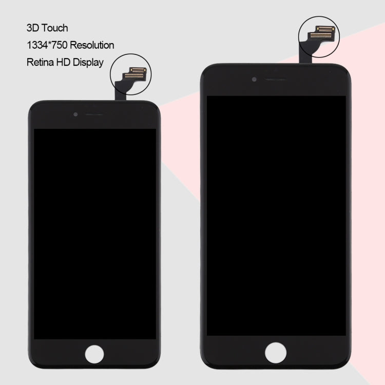 Original LCD Screen for iPhone 6 Plus Digitizer Full Assembly (Black) - free shipping - PMC TechLife - Order now!
