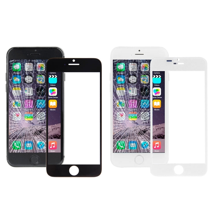 5 PCS Black + 5 PCS White for iPhone 6 Plus Front Screen Outer Glass Lens - free shipping - PMC TechLife - Order now!