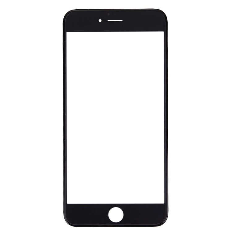 Front Screen Outer Glass Lens with Front LCD Screen Bezel Frame & OCA Optically Clear Adhesive for iPhone 6 Plus(Black) - free shipping - PMC TechLife - Order now!